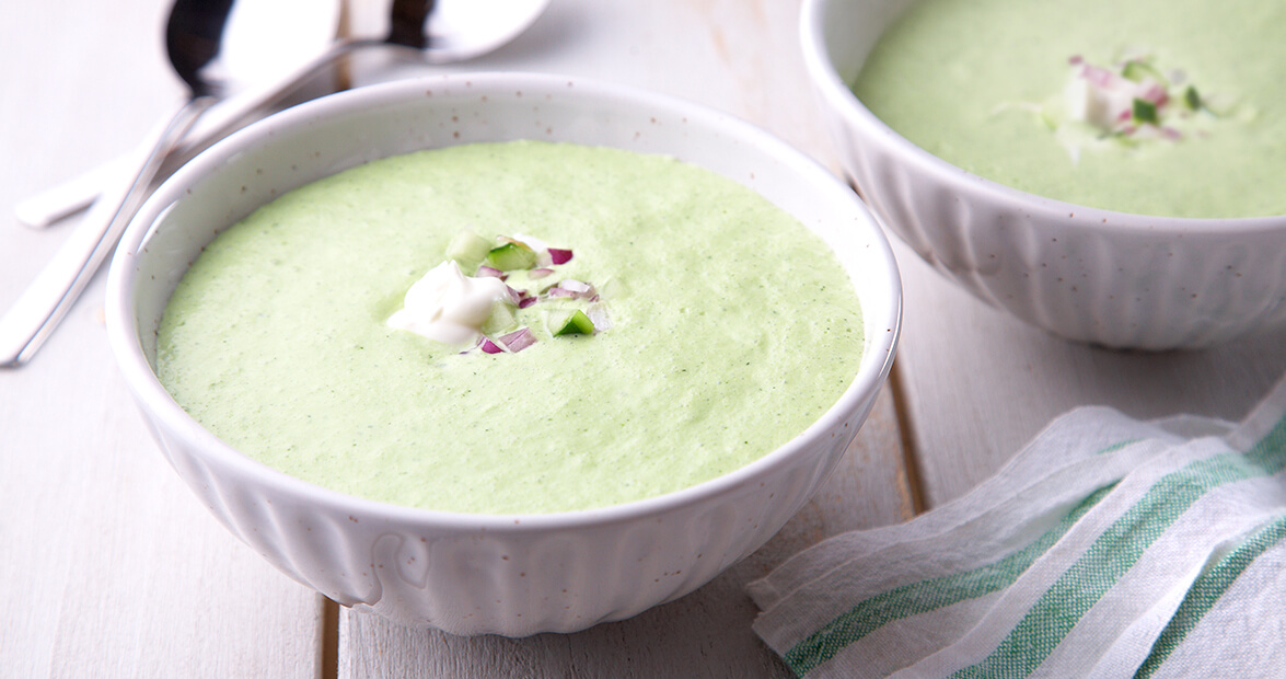Chilled Cucumber Soup Recipe