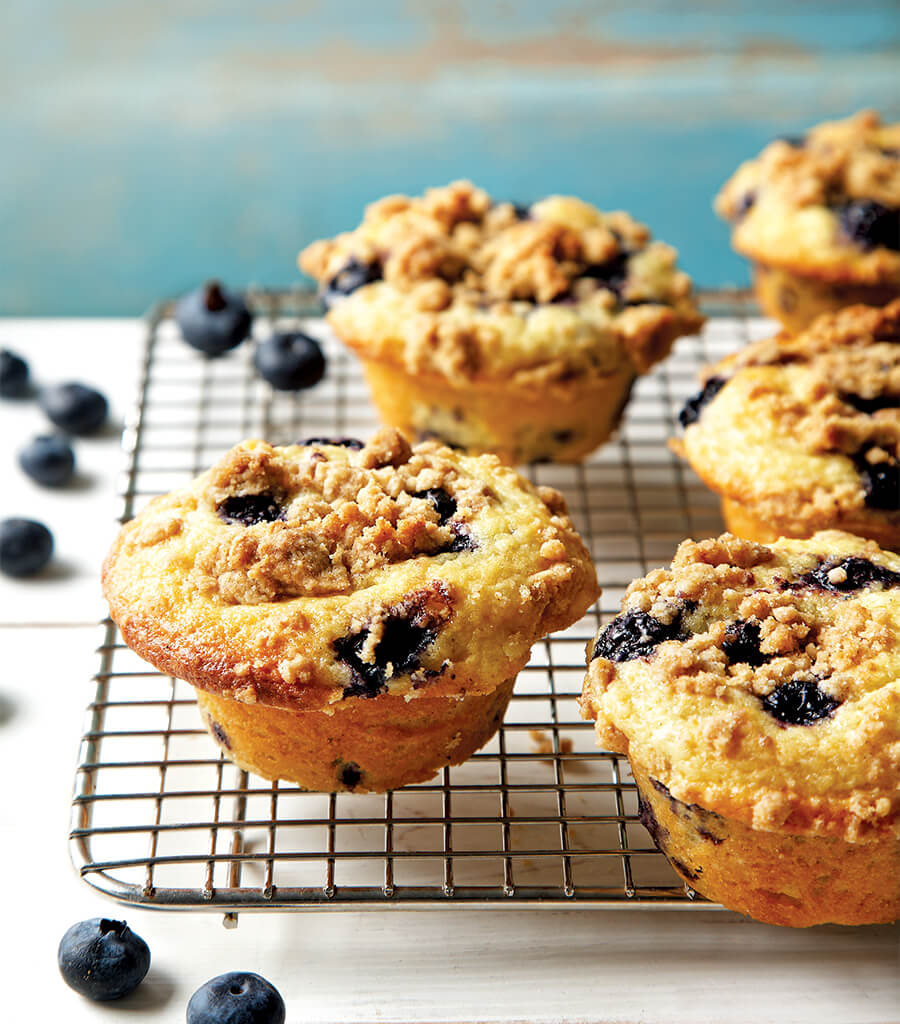 Blueberry muffins