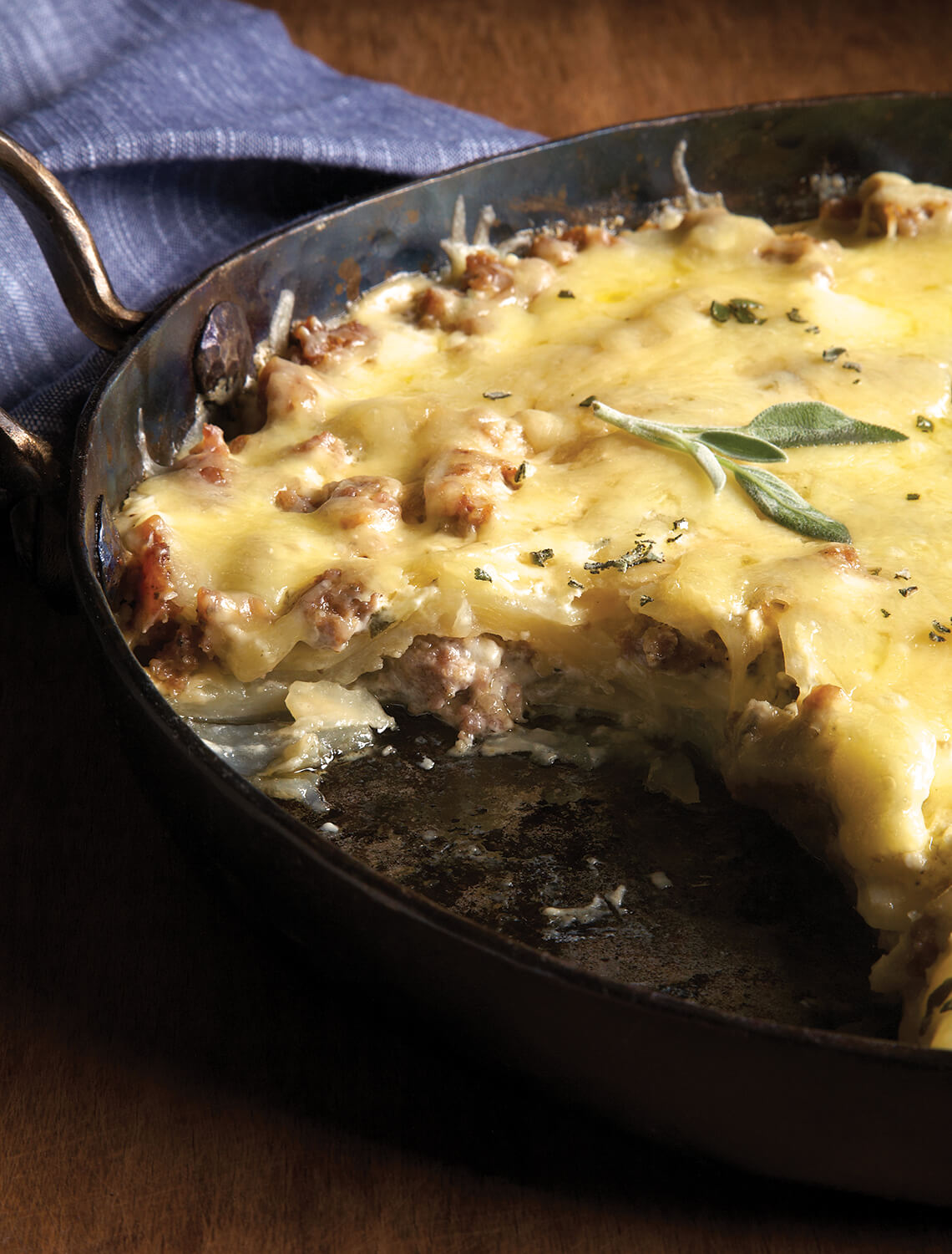 Sausage and potato casserole