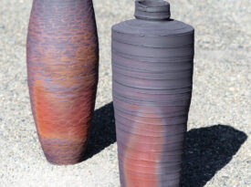 Two award-winning 28-inch pots.