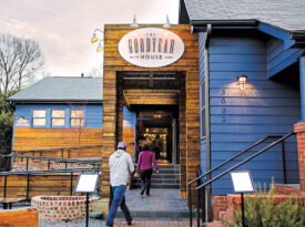 Entrance to The Goodyear House.