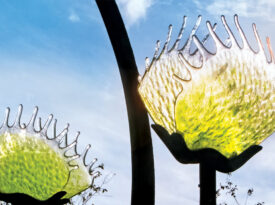 Natural Embrace sculpture.