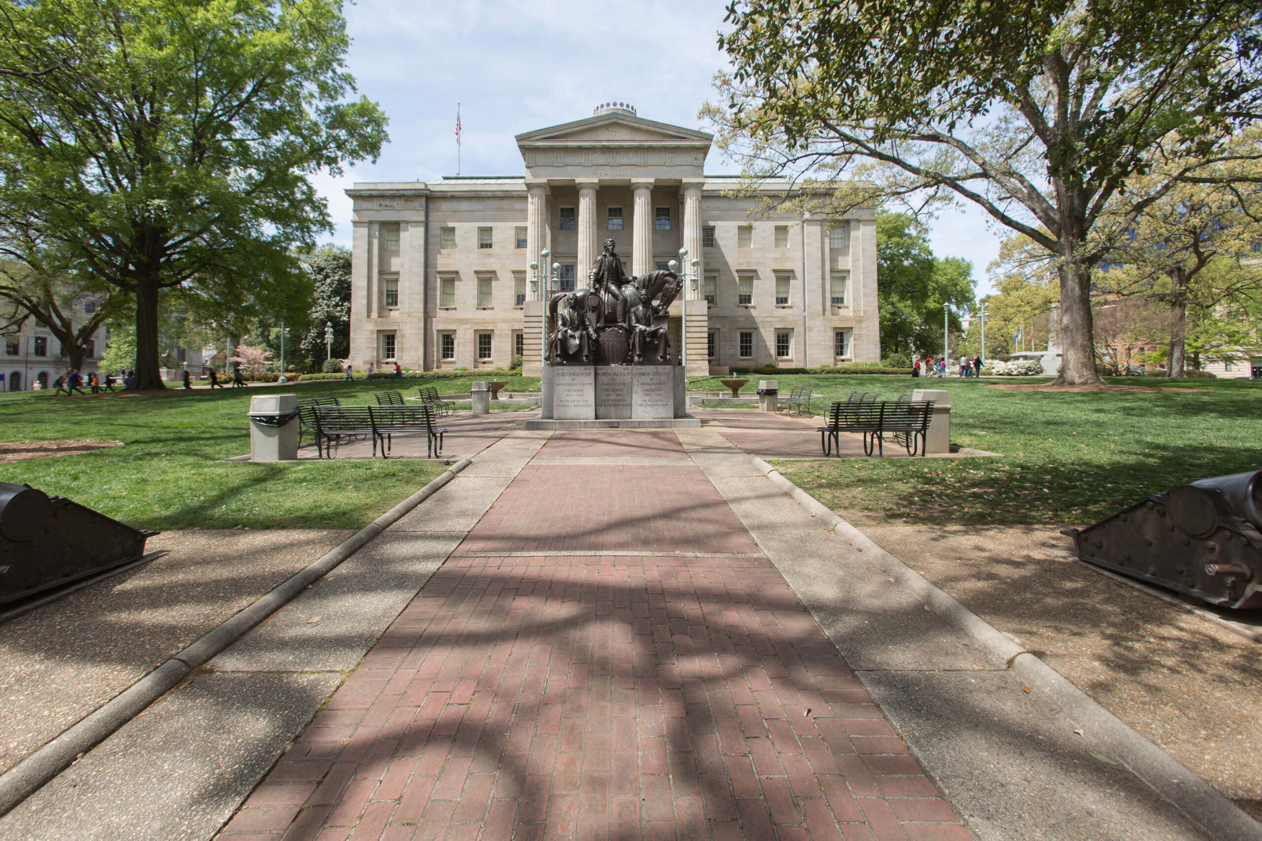 Seeing the North Carolina Capitol building is a must when in downtown Raleigh.