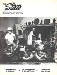 Cover of The State Magazine November 1985 Issue