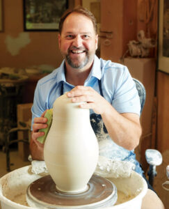 Ben Owen III, a contributor to Seagrove pottery.