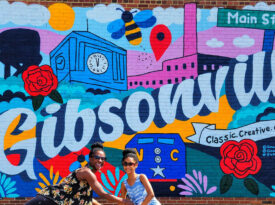 Gibsonville NC mural
