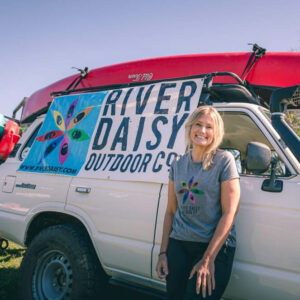 Tracy Lamonds, owner of River Daisy Outdoor Co. which opened as the first permitted outfitter in the Uwharrie National Forest