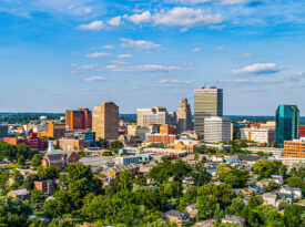 Winston-Salem city skyline