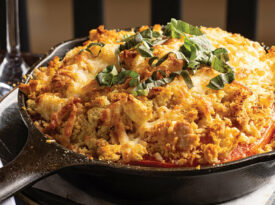 Southern tomato pie at Birchwood Hall Southern Kitchen