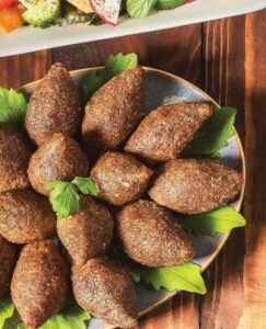 Plate of kibbeh