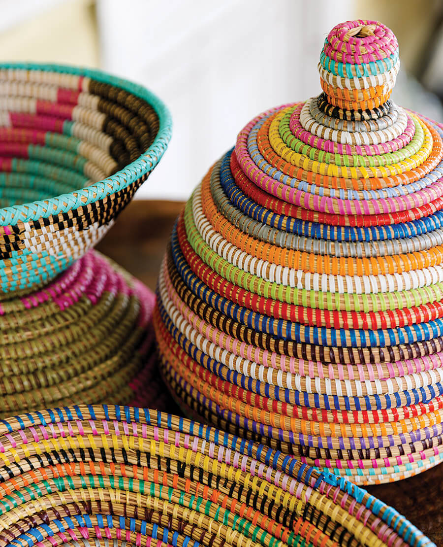 Baskets at French Connections