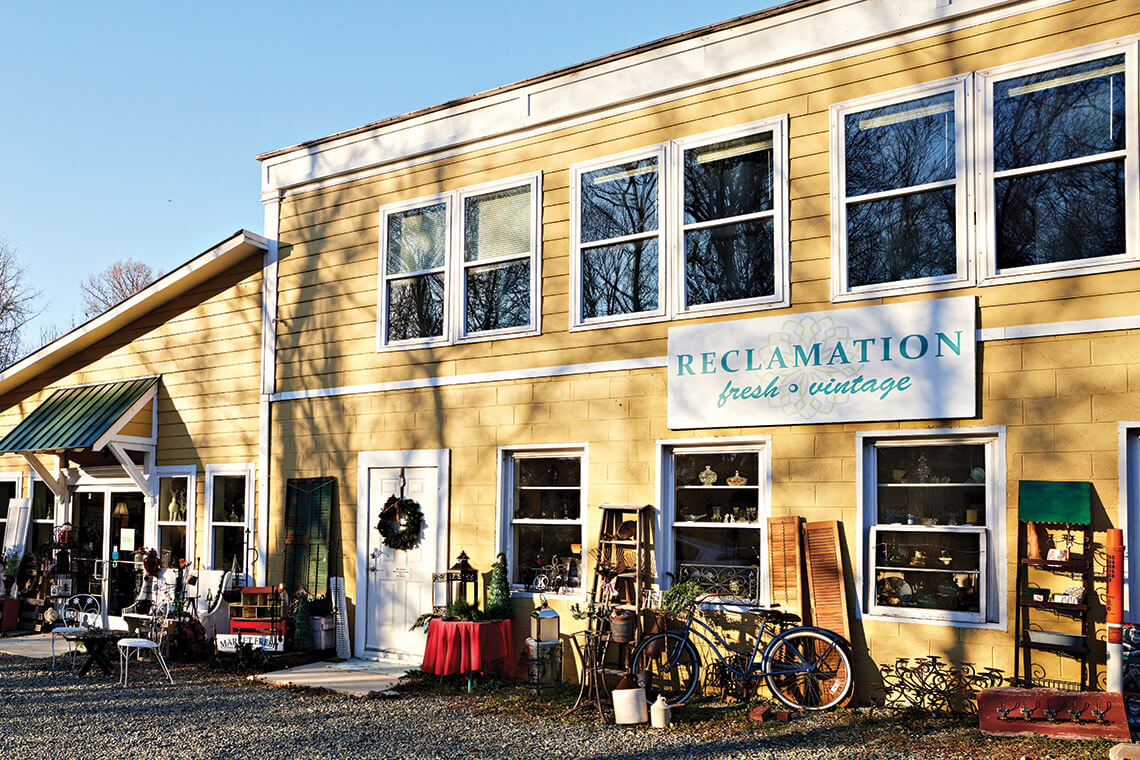Exterior of Reclamation in Pittsboro, NC