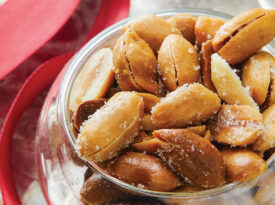 Salted fried peanuts prepared by the Mount Olive FUMC Peanut Crew