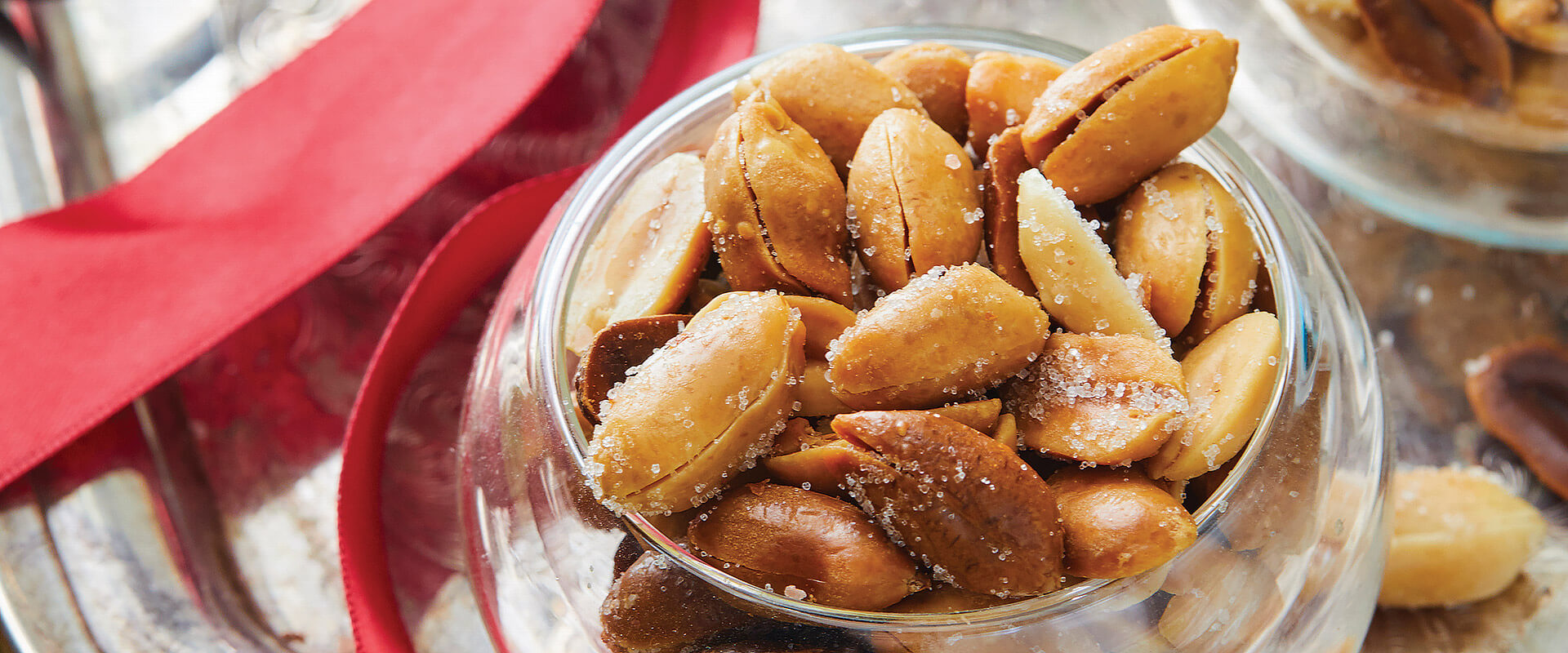 Salted fried peanuts prepared by the Mount Olive FUMC Peanut Crew
