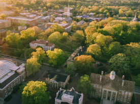 Overhead view of Chapel Hill