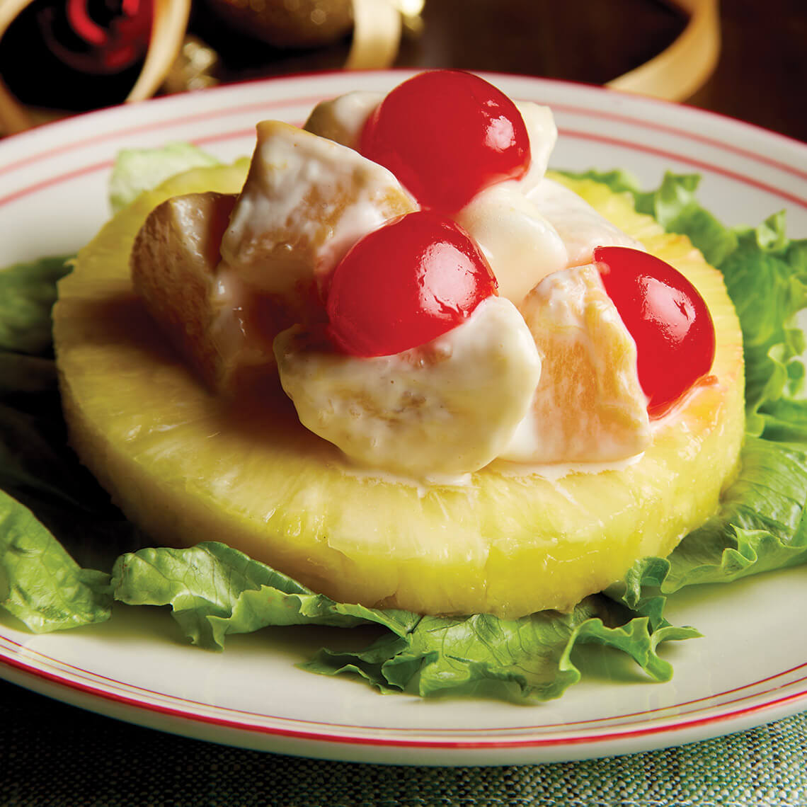 Fruit salad, one of North Carolina's vintage holiday recipes