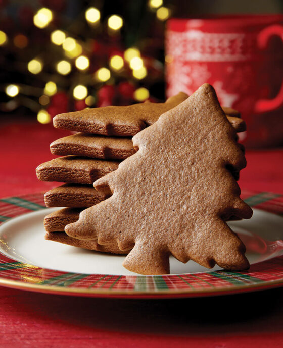 Moravian Christmas Tree Cookies