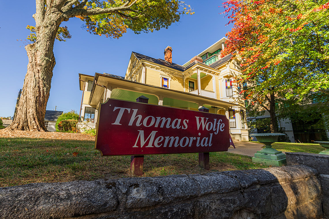 Thomas Wolfe Memorial House is part of the NC State Historic Sites