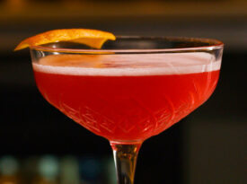 The Cosmo-Not, a mocktail