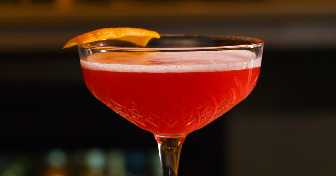 The Cosmo-Not, a mocktail