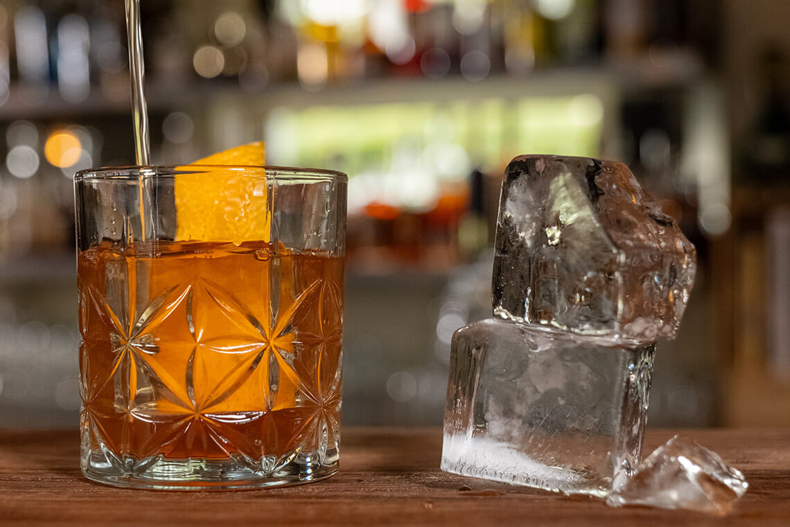 Old Fashioned Know How with large rocks on the side