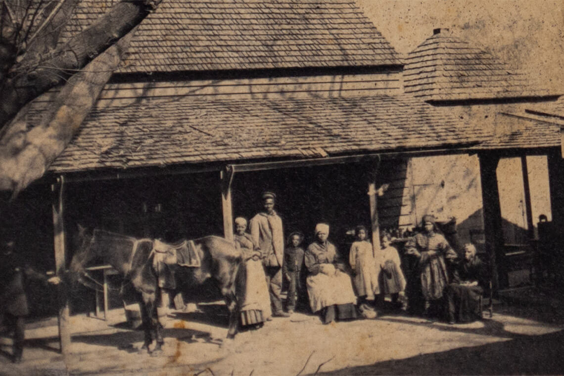 Free family in rural Craven County, North Carolina