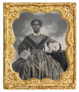 Portrait of Sylvia Connor, a free Black woman in New Bern.