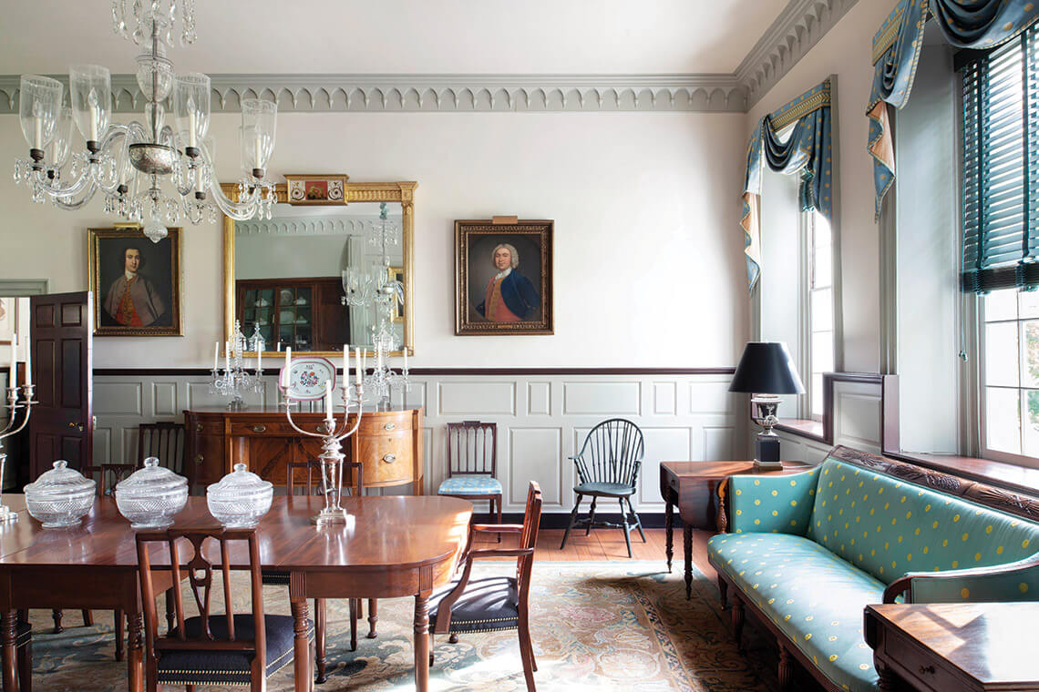 The dining room at Ayr Mount