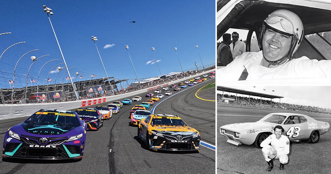 NASCAR race cares; Junior Johnson; Richard Petty