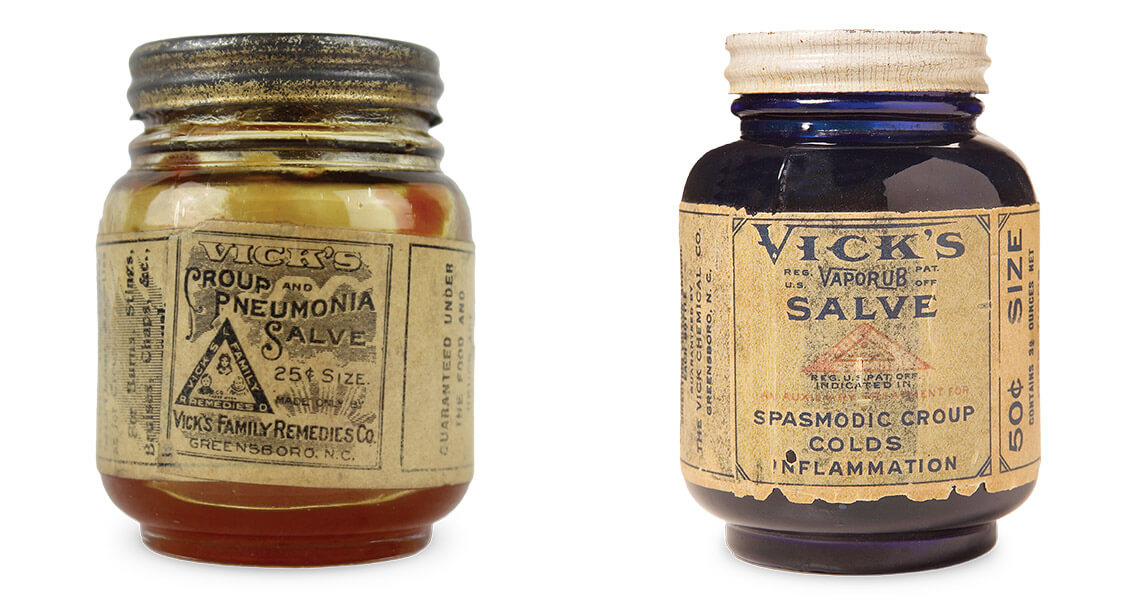 Vicks VapoRub salves