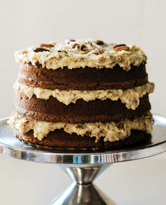 German Chocolate Cake from Dot & Pearl's