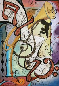 Painting Boplicity by John Hatcher