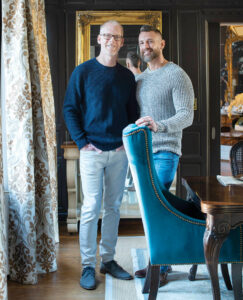 Julian Price House Inn & Gardens owners Michael and Eric Fuko-Rizzo