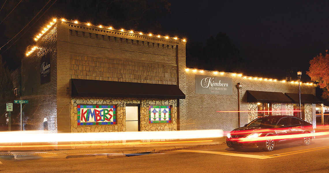 Front of Kimber's Steakhouse