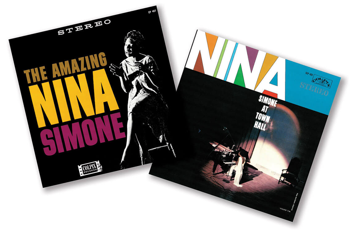 Two Albums: The Amazing Nina Simone and Nina Simone at Town Hall