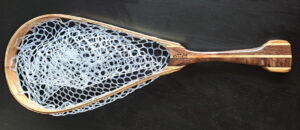 Walnut, ashe, and cherry fly-fishing net