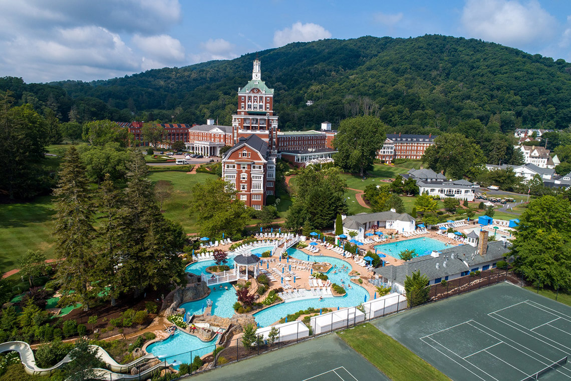The Omni Homestead Resort in Bath County, Virginia