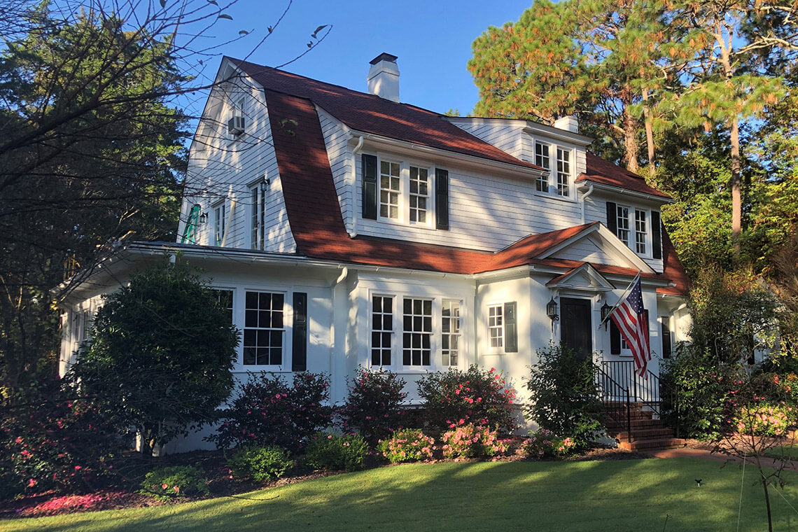 Historic home, a stop along the Pinehurst Walking Tour