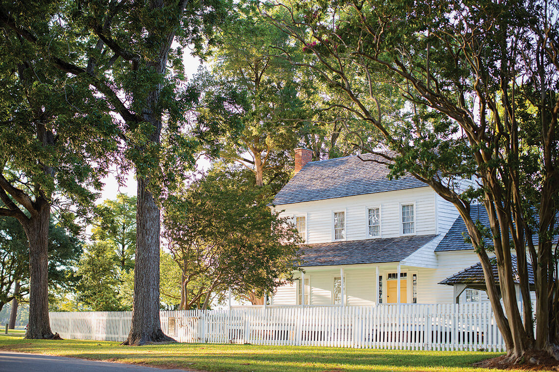 The Bonner House in Bath, NC.