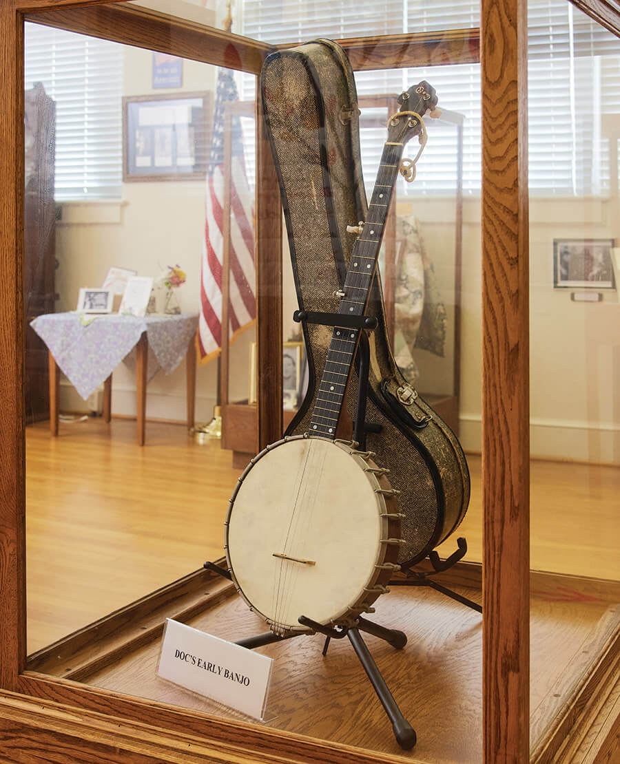 Doc Watson's early banjo
