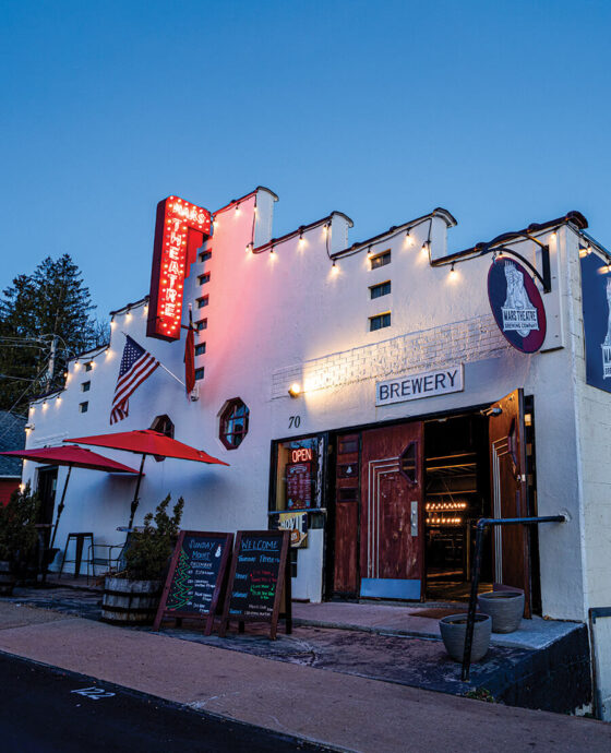 Mars Theatre Brewing Company in Mars Hill, NC