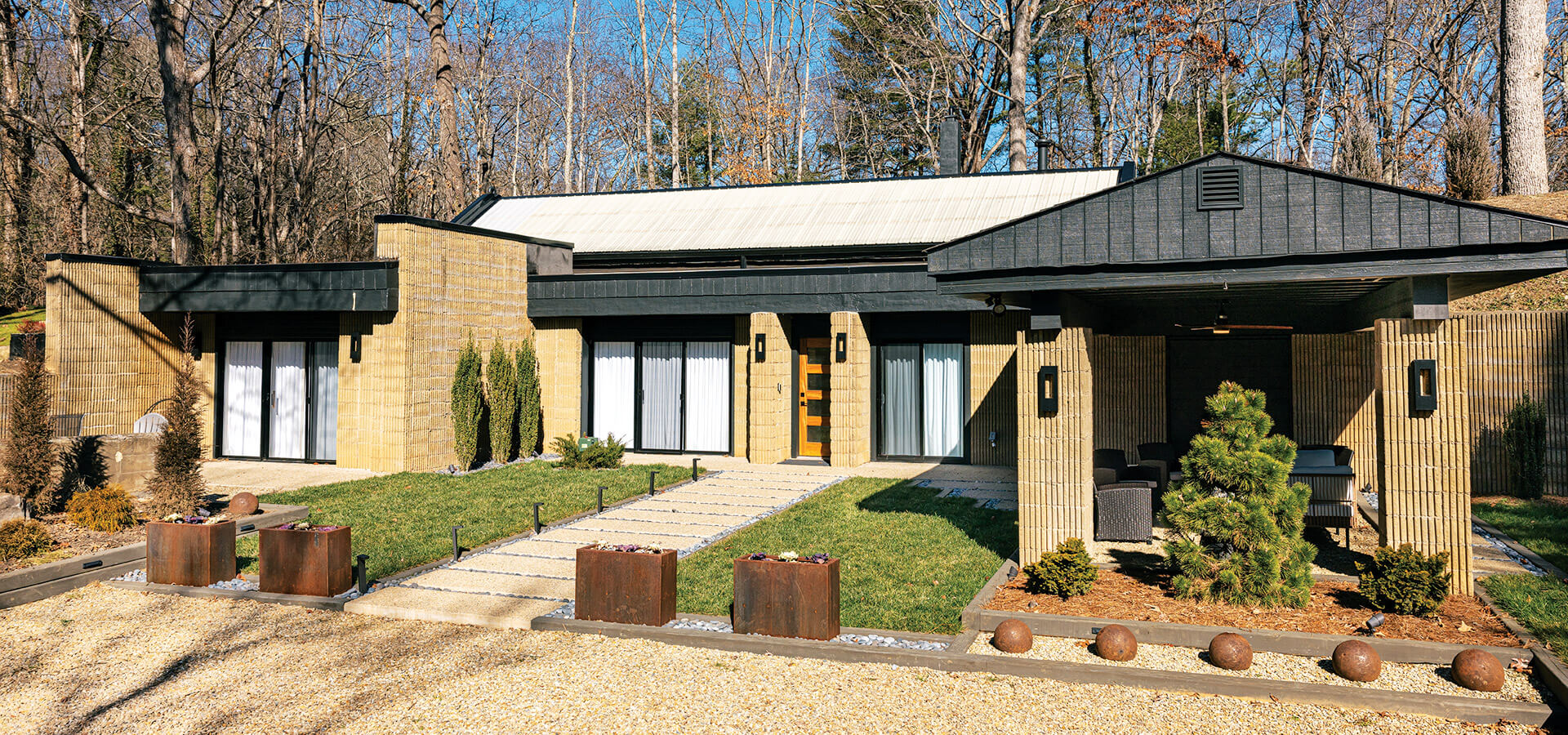 The Hobbitat home in Asheville, NC