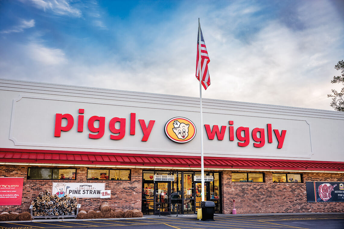 The Piggly Wiggly in downtown Richlands