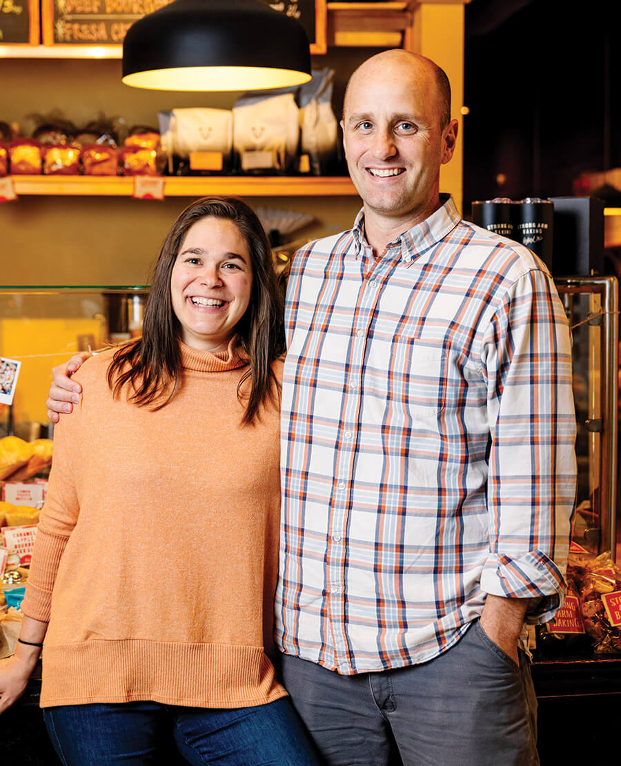 Strong Arm Bakery owners Julia and Thomas Blaine