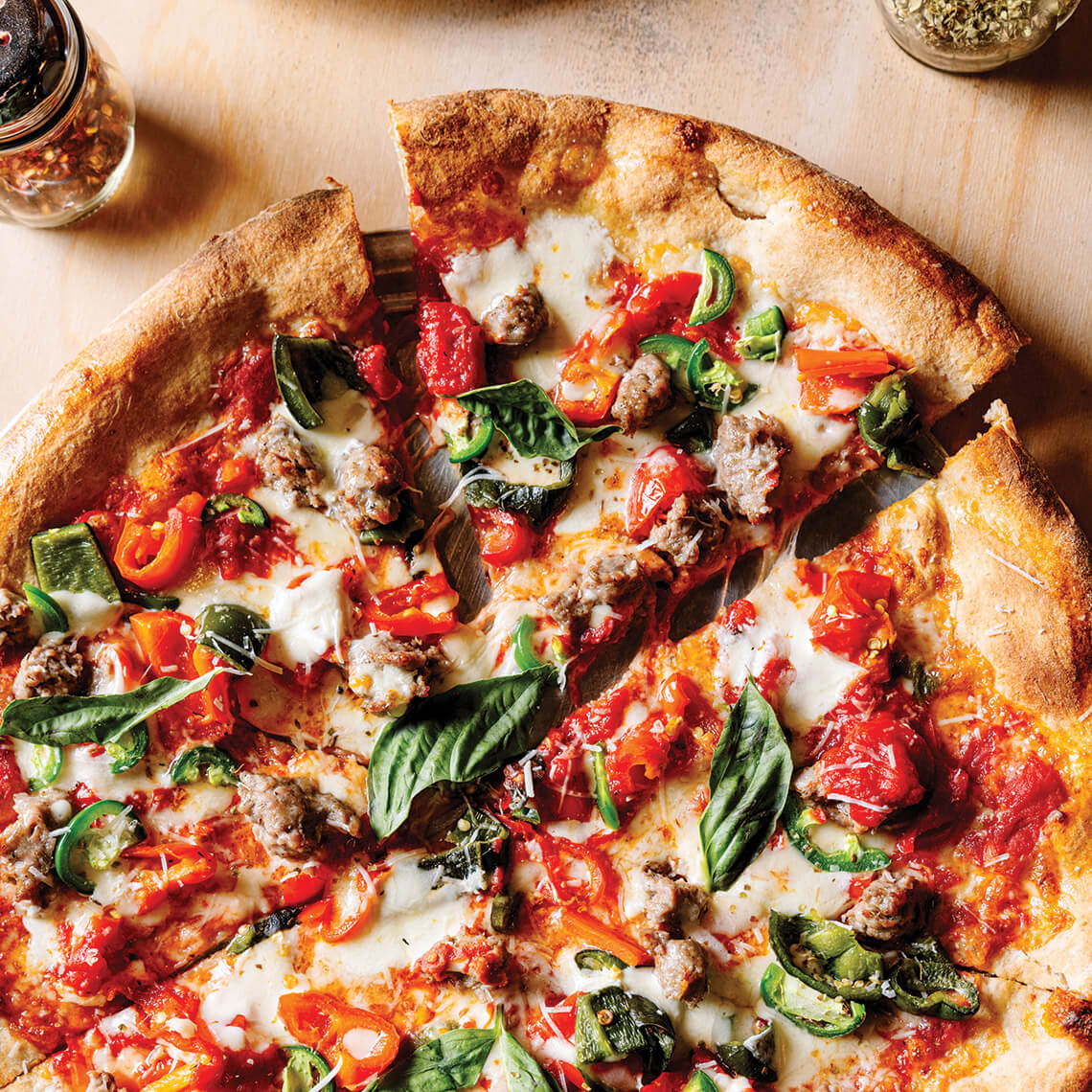 The Peppa Pig Pizza from Strong Arm Bakery