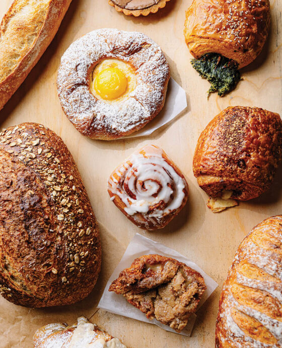 Collection of pastries from Strong Arm Baking Co.