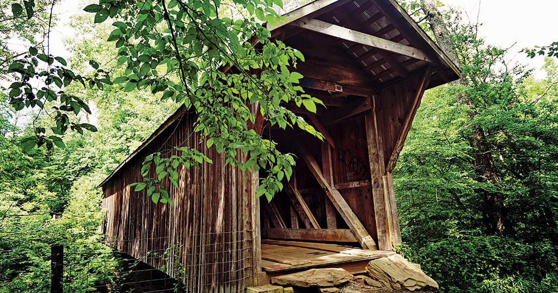 The Bunker Hill Covered Bridge