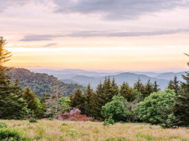 Views of mountains in Carter County, TN