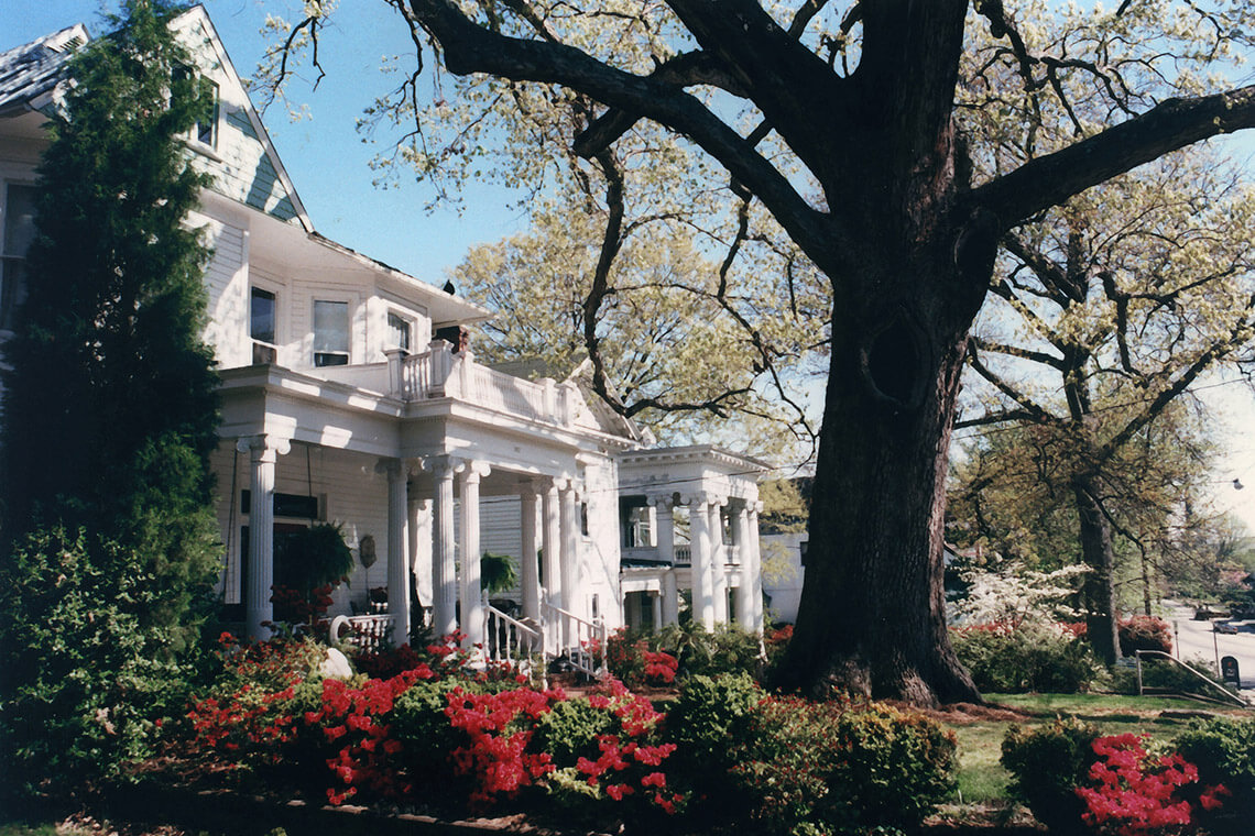 Mansions along Millionaires' Row in Danville, Virginia