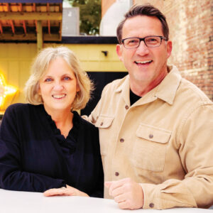 New owners of the Pioneer Theater Jamie Hatchell and Michael Basnight